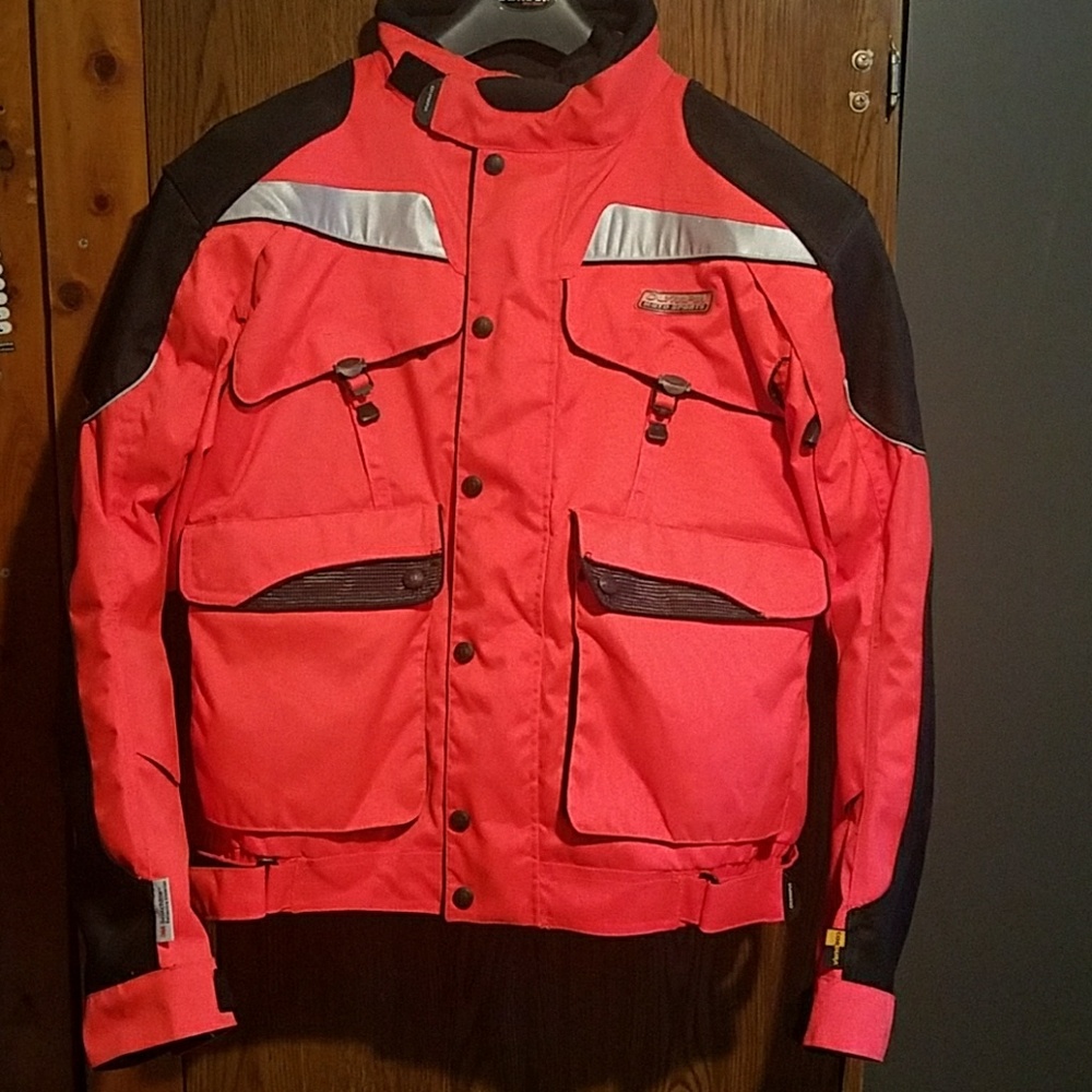 Olympia Moto Sports Motorcycle Jacket XL